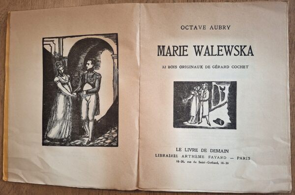 Octave Aubry - Marie Walewska 32 bois originaux de Gerard Cochet, Paris 1938 - immagine 3