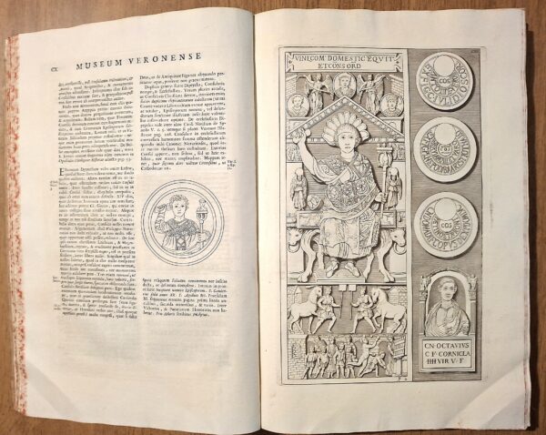 Maffei Scipione - Museum Veronense - Verona, Typis Seminarii, 1749 – Prima Edizione - immagine 5