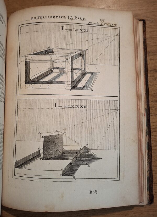 Edmé-Sébastien Jeaurat - Traité de perspective à l’usage des artistes, 1750 - Prima e unica edizione - immagine 3