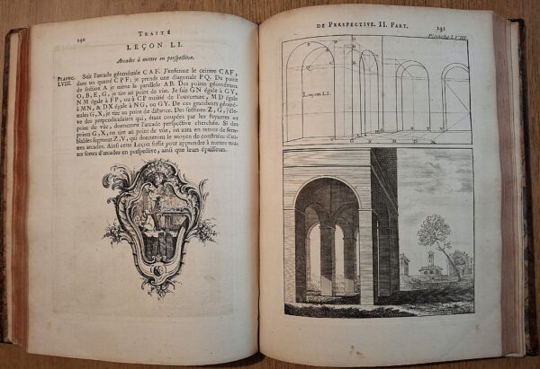 Edmé-Sébastien Jeaurat - Traité de perspective à l’usage des artistes, 1750 - Prima e unica edizione - immagine 2
