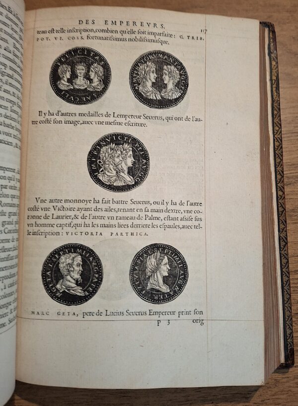 Giacoppo Strada / Jean Louveau d'Orléans - Epitome du Thresor des Antiquitez - 1553 - immagine 5