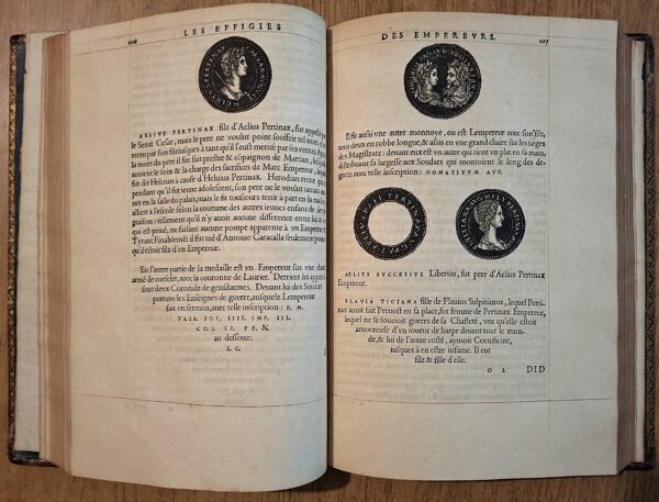 Giacoppo Strada / Jean Louveau d'Orléans - Epitome du Thresor des Antiquitez - 1553 - immagine 6