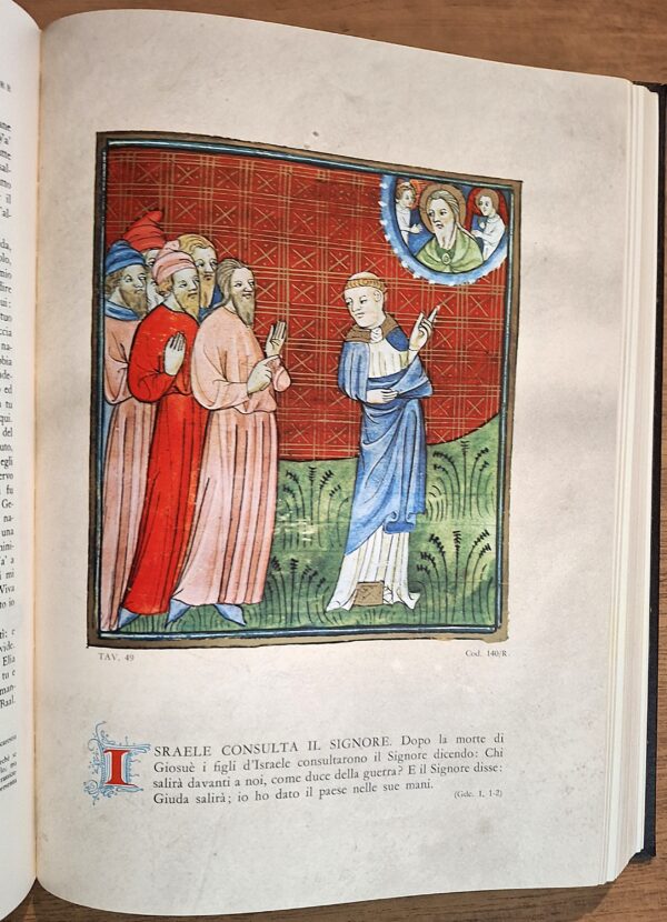 La Sacra Bibbia - Illustrata con LA BIBLE DE SENS e Nuovo Testamento Cristoforo De Predis - Editrice SAIE, 1985 - immagine 8
