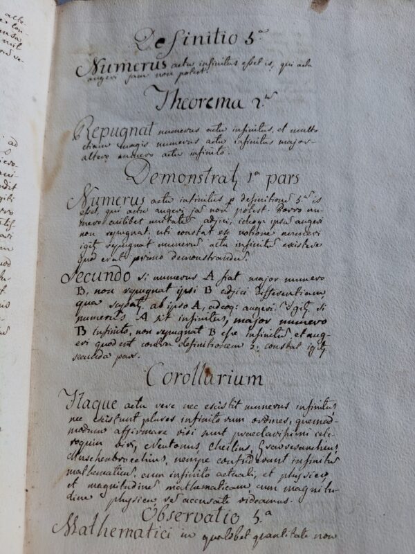 Manoscritto scientifico illustrato in latino – Trattato di fisica sperimentale - Biblioteca della Corte Medicea - immagine 16