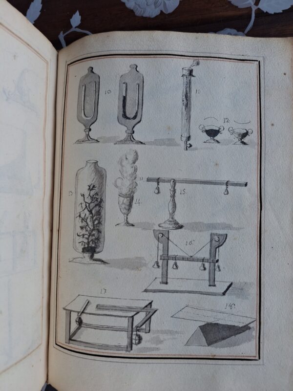 Manoscritto scientifico illustrato in latino – Trattato di fisica sperimentale - Biblioteca della Corte Medicea - immagine 14