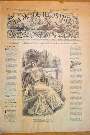 La Mode Illustrée. Journal de la Famille. Numero: 23 – Dimanche 5 Juin 1904. Anno: 45e année.