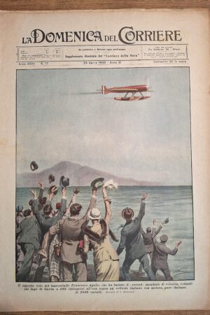 La Domenica del Corriere – Supplemento illustrato “Corriere della Sera”. Anno XXXV – N. 17 (23 Aprile 1933)