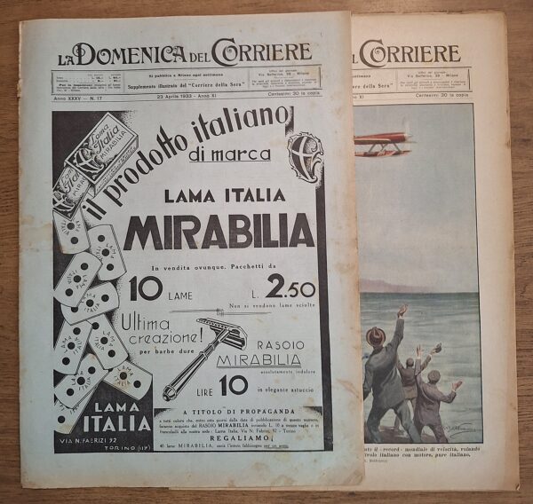 La Domenica del Corriere – Supplemento illustrato “Corriere della Sera”. Anno XXXV – N. 17 (23 Aprile 1933) - immagine 2