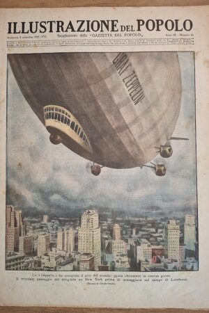 Illustrazione del Popolo. Supplemento Gazzetta del Popolo - Domenica 8 settembre 1929 (VII). Anno: IX – Numero 36.