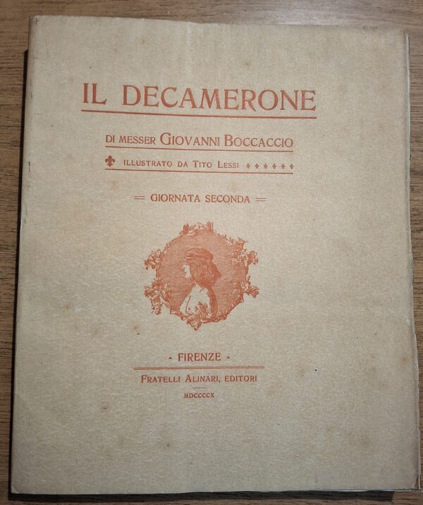Il Decamerone di Messer Giovanni Boccaccio. Illustrato da Tito Lessi, Firenze, Fratelli Alinari, 1909–1910 - immagine 4