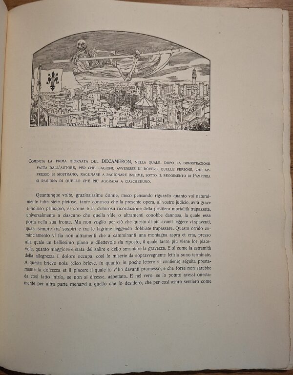 Il Decamerone di Messer Giovanni Boccaccio. Illustrato da Tito Lessi, Firenze, Fratelli Alinari, 1909–1910 - immagine 9