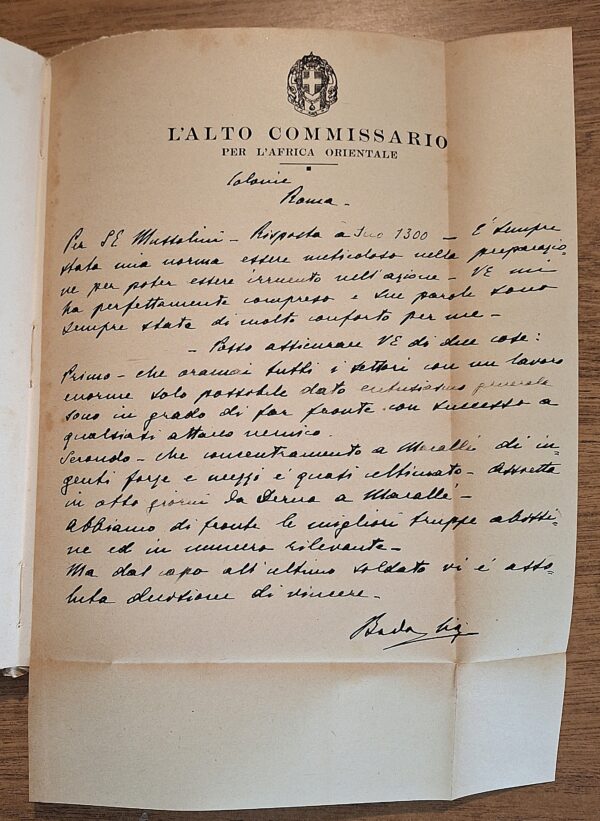 Pietro Badoglio - La Guerra d’Etiopia Con prefazione del Duce - Milano, A. Mondadori, 1936 Prima edizione - immagine 9