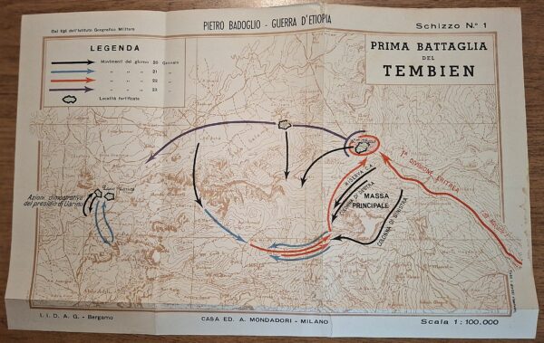 Pietro Badoglio - La Guerra d’Etiopia Con prefazione del Duce - Milano, A. Mondadori, 1936 Prima edizione - immagine 4