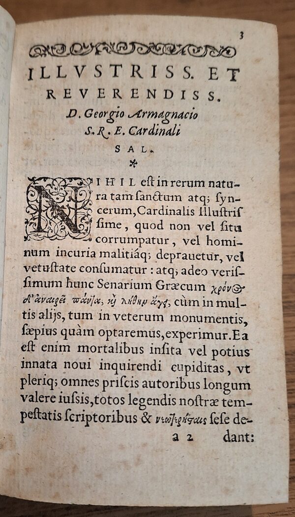 C. Iuvenci, Coelii Sedulii, Aratoris sacra poësis - Summa cura & diligentia recognita & collata - Lugduni, 1553 Prima edizione congiunta - immagine 5