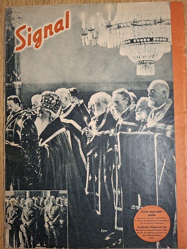 Signal – 2° numero di settembre 1943 (Nr. 18) - Propagandaabteilung Italien (Edizione Italo-Tedesca) Milano/Berlino, settembre 1943 - immagine 3