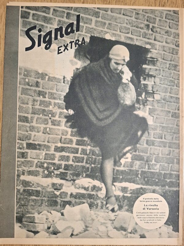 Signal – Fascicolo 4, anno 1945 - Propagandaabteilung Italien – Edizione italo-tedesca - gennaio/febbraio 1945 (ultima fase conflitto) - immagine 4