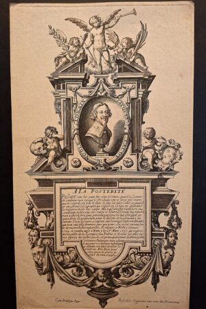Alla Posterità – Ritratto di Jacques Callot per Abraham Bosse (francese, Tours 1602/04–1676 Parigi)