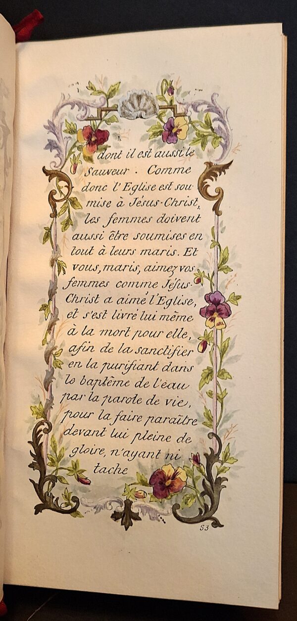 Petit Livre d’Heures. Cérémonies et Messe du Mariage - Parigi, ca. 1900 - immagine 4