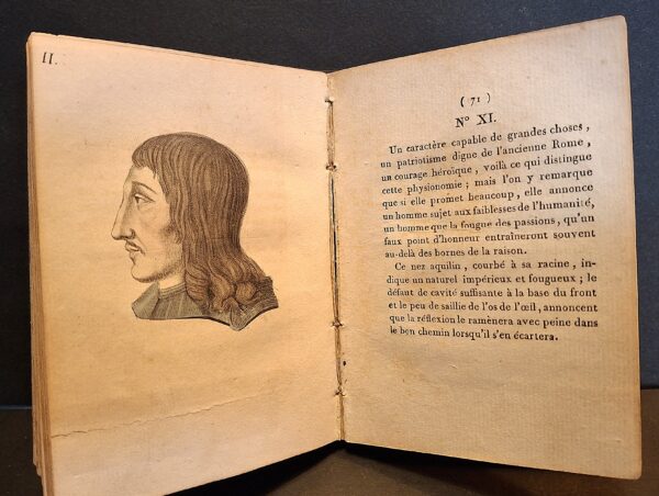 Le LAVATER portatif ou precis de l'art de connaitre les hommes par les traits du visage - Paris, Chez Saintin, Libraire de la Cour, 1815 - immagine 5