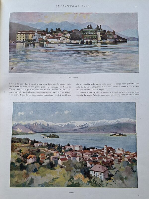 Nella regione dei laghi. Il Lago Maggiore – Natale e Capo d’Anno 1902-1903 - Supplemento natalizio dell’Illustrazione Italiana - immagine 6