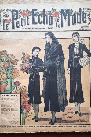 Le Petit Écho de la Mode - 28 numeri rilegati in un volume (1932–1933) - Paris, 1932–1933