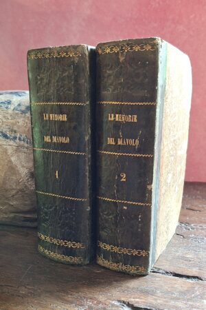 Frédéric Soulié - Le Memorie del Diavolo - versione dal francese di Luigi Masieri - Milano, Tipografia Patriottica Borroni e Scotti, 1848