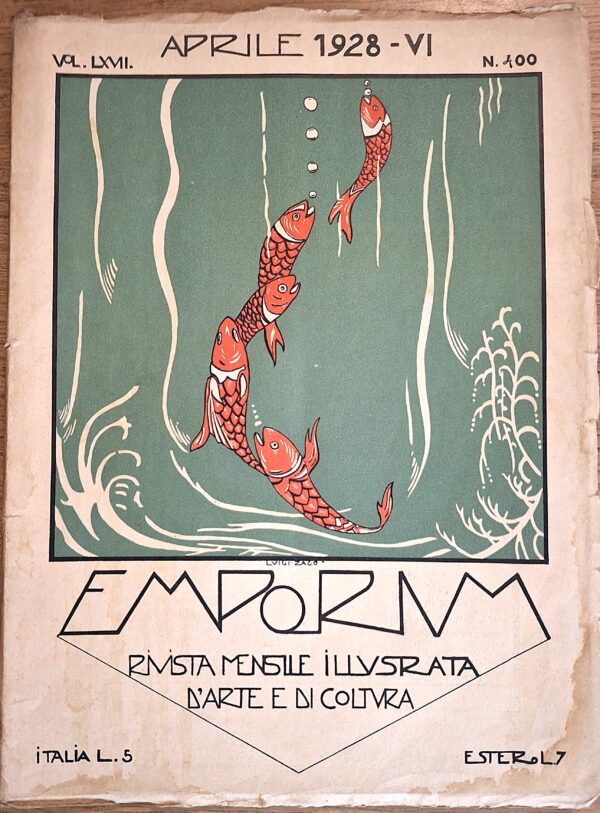 EMPORIUM Rivista mensile illustrata d’arte e di coltura  Anno XXVII, Vol. LXVII, N. 400 – Aprile 1928