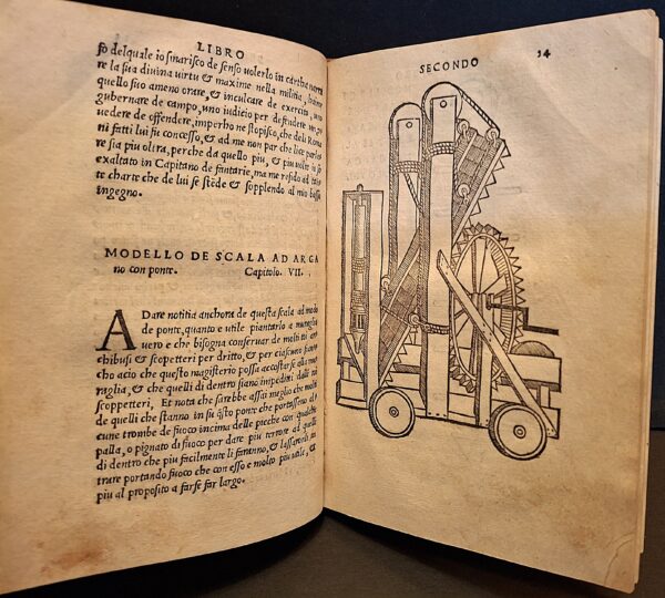 Vallo libro contenente appertinente ad Capitani, ritenere & fortificare una Città con bastioni (Venezia, 11 marzo 1524) - immagine 4