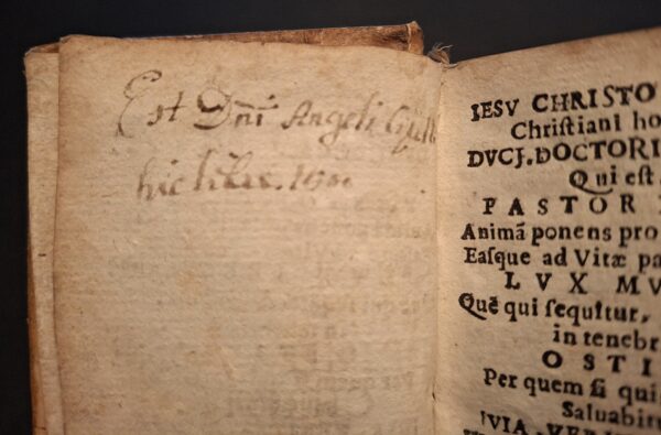 De Imitatione Christi. Libri Quatuor di Thomas a Kempis - Venezia, presso Curti, 1696 - immagine 4