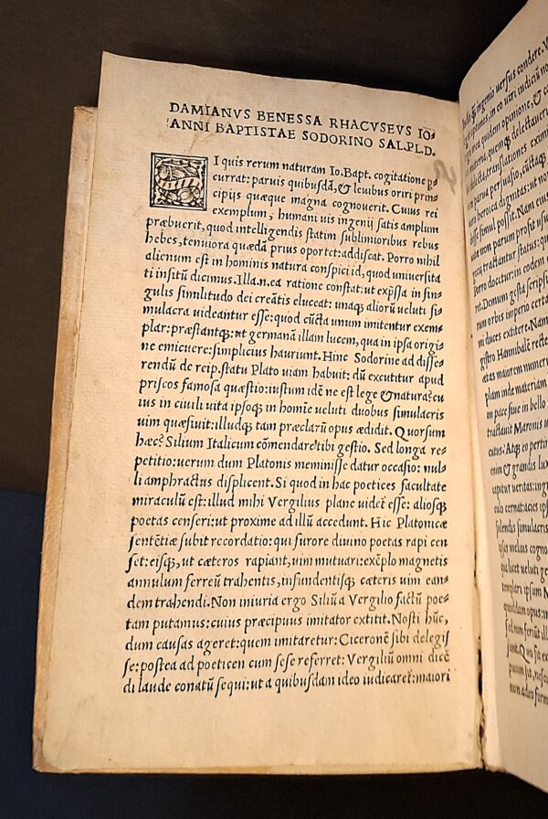 Silii Italici Opus de Secundo Bello Punico (Punica) - Lugduni [Lione], per Barthélemy Troth, 1513 - immagine 4