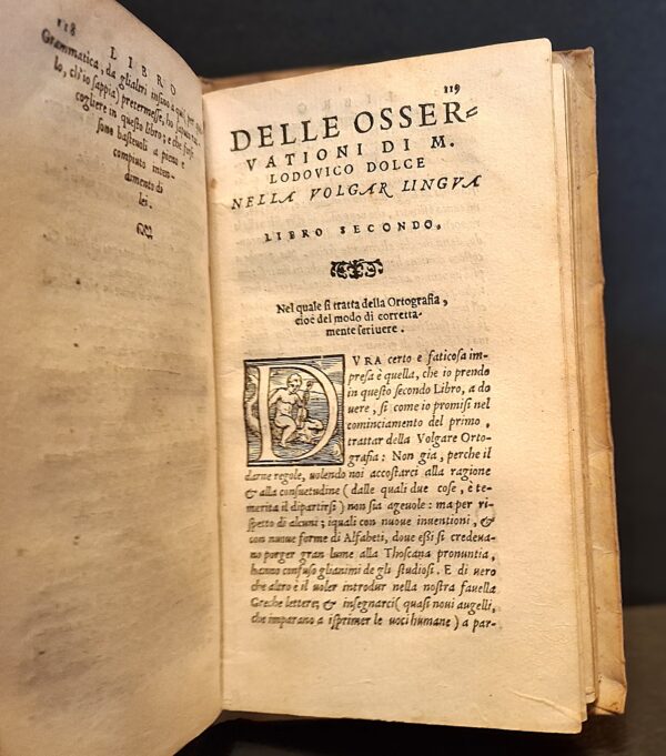 Lodovico Dolce - Le Osservazioni del Dolce - Venezia, Gabriel Giolito de’ Ferrari e fratelli, 1554 (terza edizione) - immagine 4