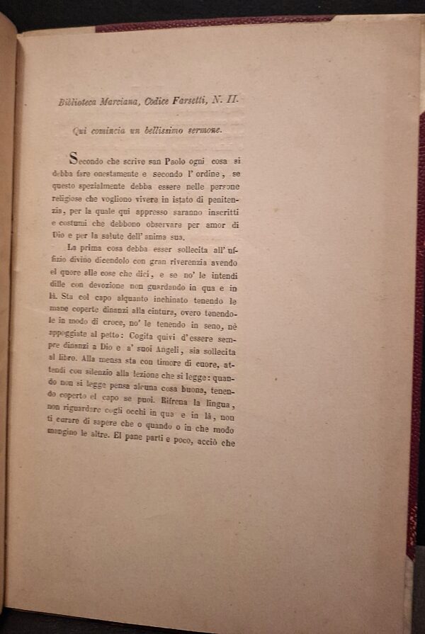 Codici della Biblioteca Marciana - Un sermone ed una laude - Venezia, A. Clementi Tipografo, 1869 - immagine 5