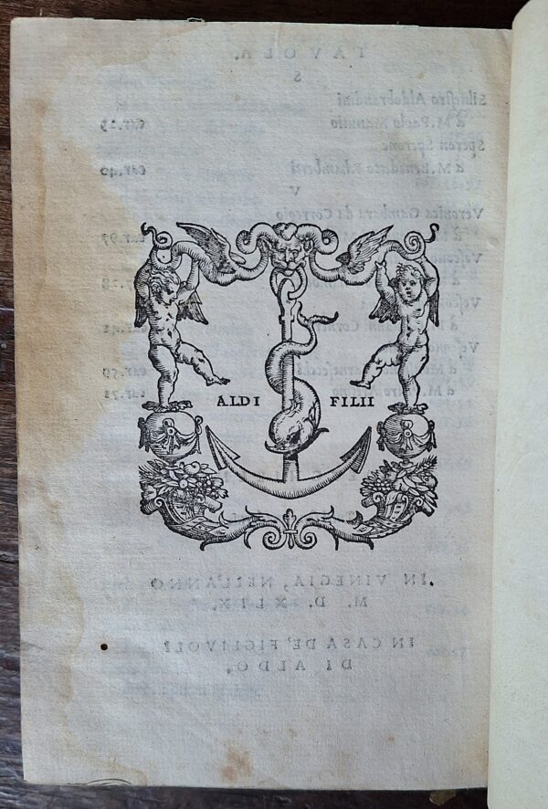 Lettere volgari di diversi nobilissimi huomini, et eccellentissimi ingegni, scritte... - In Vinegia, Eredi di Aldo Manuzio, 1546/49 - immagine 2