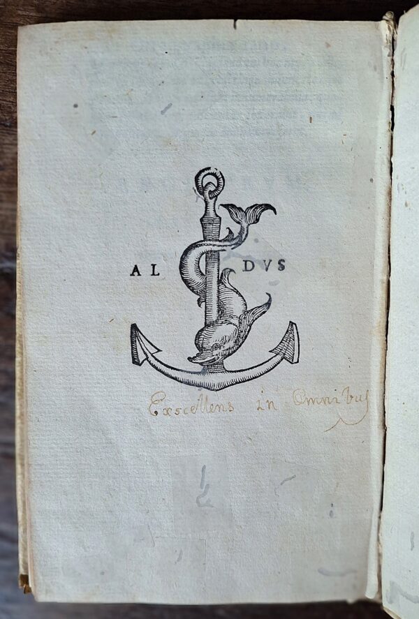 Orthographiae ratio, ab Aldo Manutio, Pauli f. collecta - Venezia, [Aldo Manuzio il Giovane], 1561. Con privilegio. - immagine 6