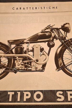 CM – Costruzioni Meccaniche Motoleggeri - Pieghevole Motociclette "500 Sport" e "250 Tipo Sport" - [Bologna, anni ’40–’50 ca.]