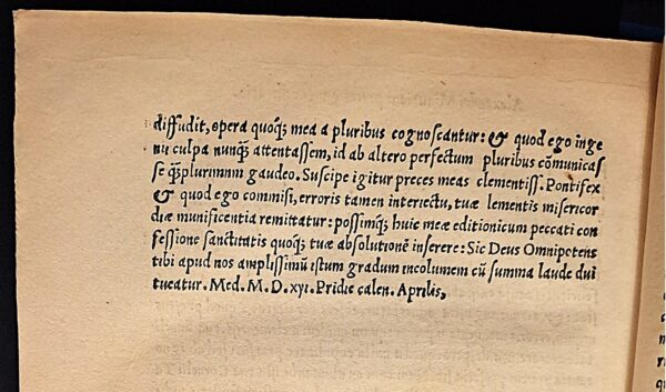 P. Cornelii Taciti libri quinque noviter inventi atque cum reliquis... editi Milano, Alessandro Minuziano, 1517 – Prima edizione - immagine 10