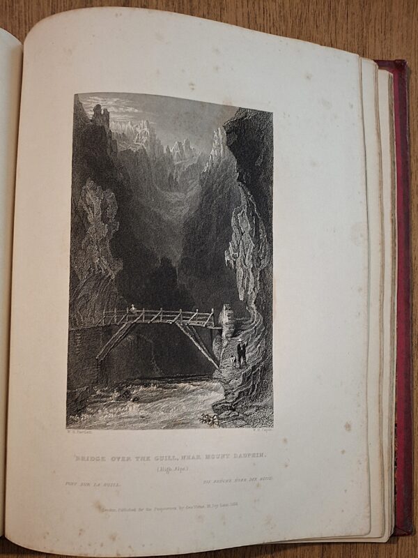 William Beattie - The Waldenses, or Protestant Valleys of Piedmont and Dauphiny - London, George Virtue, 26 Ivy Lane, 1838 - immagine 8