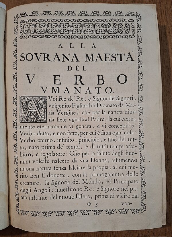 Carlo Maria Carafa, Opere politiche-cristiane... - Mazzarino, per Giovanni Vanberge, 1692 - immagine 5