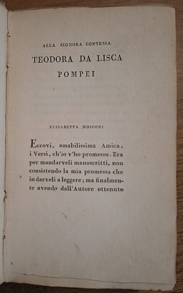 Ippolito Pindemonte - Saggio di poesie campestri - Parma, Dalla Reale Stamperia, 1788 - immagine 4