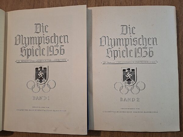 Die Olympischen Spiele 1936 In Berlin und Garmisch-Partenkirchen - Cigaretten-Bilderdienst Altona-Bahrenfeld Hamburg, 1936 - immagine 2