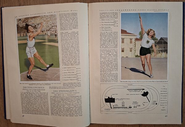Die Olympischen Spiele in Los Angeles 1932 - Altona-Bahrenfeld, H. F. & Ph. F. Reemtsma, 1932 - immagine 5