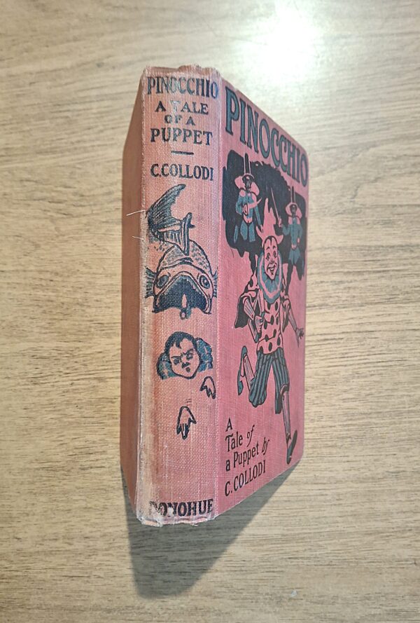 C. Collodi - Pinocchio. A Tale of a Puppet - M.A. Donohue & Co., Chicago, s.d. [ca. 1910-1920] - immagine 4