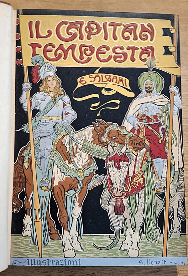 Emilio Salgari - Il Capitan Tempesta - Genova, A. Donath Editore, 1905