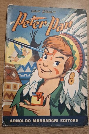 Walt Disney - Peter Pan. Libro da Dipingere - Arnoldo Mondadori Editore, Milano, 1953