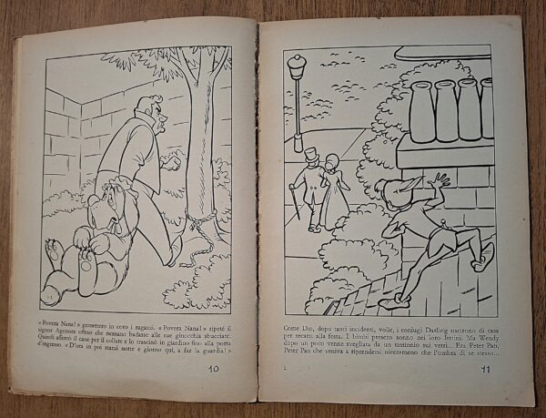 Walt Disney - Peter Pan. Libro da Dipingere - Arnoldo Mondadori Editore, Milano, 1953 - immagine 4