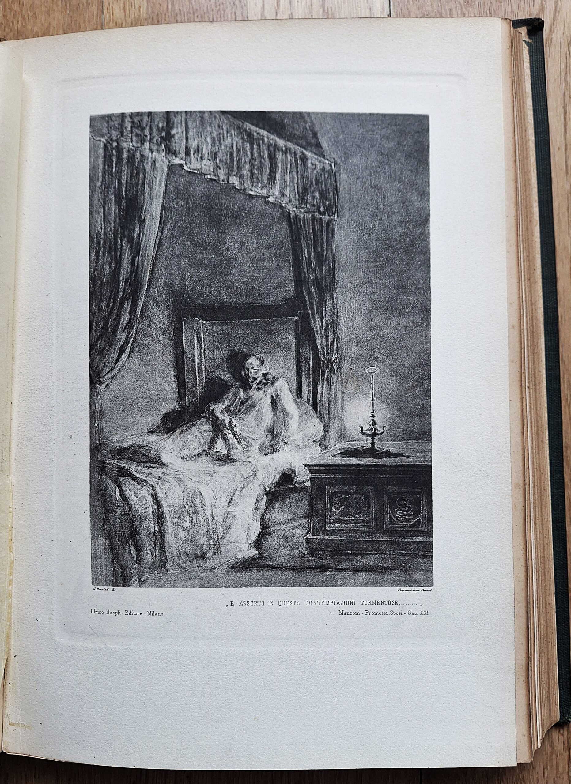 I Promessi Sposi. Storia milanese del secolo XVII. Scoperta e rifatta da Alessandro Manzoni - Milano, Ulrico Hoepli, 1915 - immagine 2