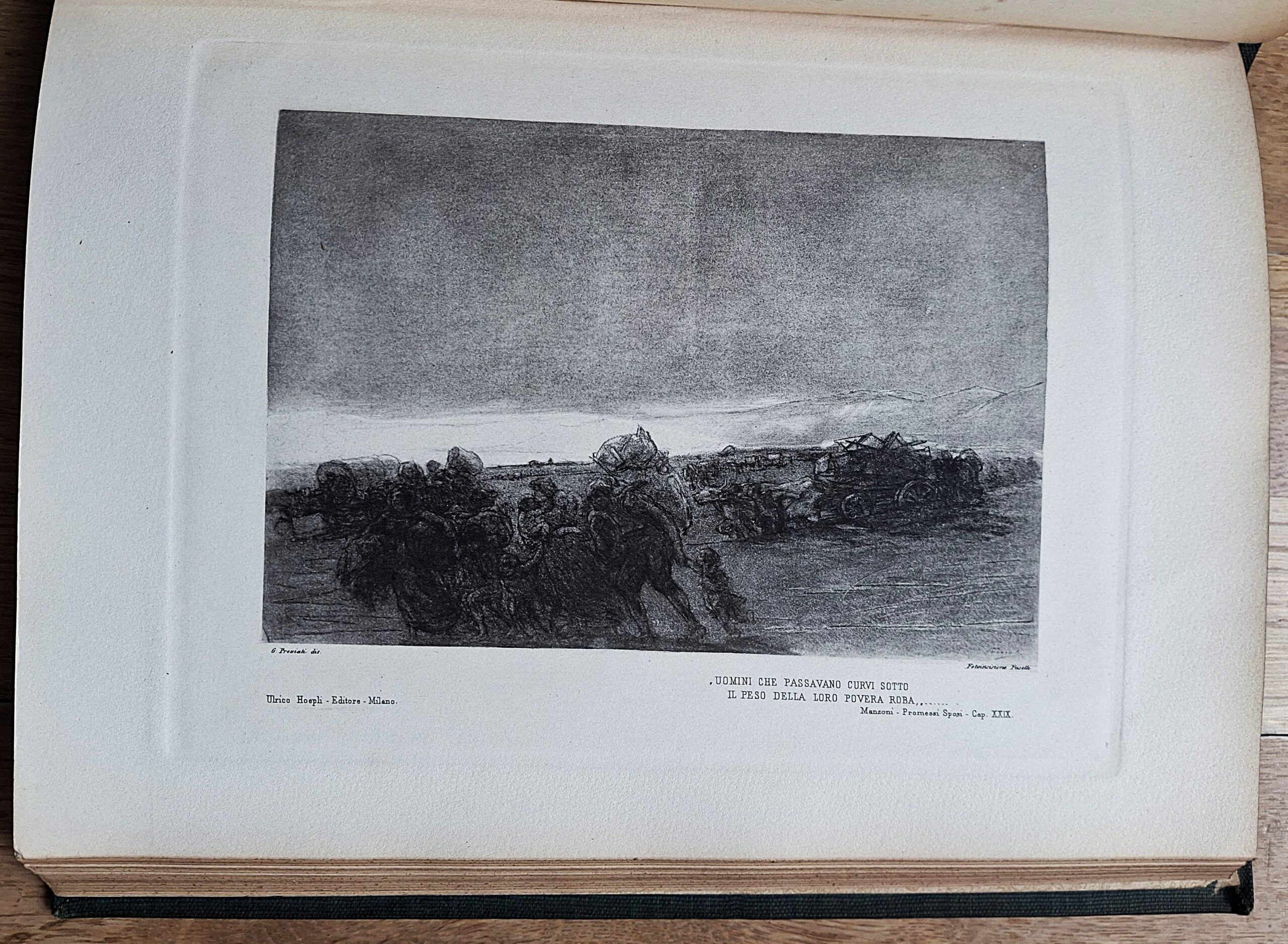 I Promessi Sposi. Storia milanese del secolo XVII. Scoperta e rifatta da Alessandro Manzoni - Milano, Ulrico Hoepli, 1915 - immagine 4