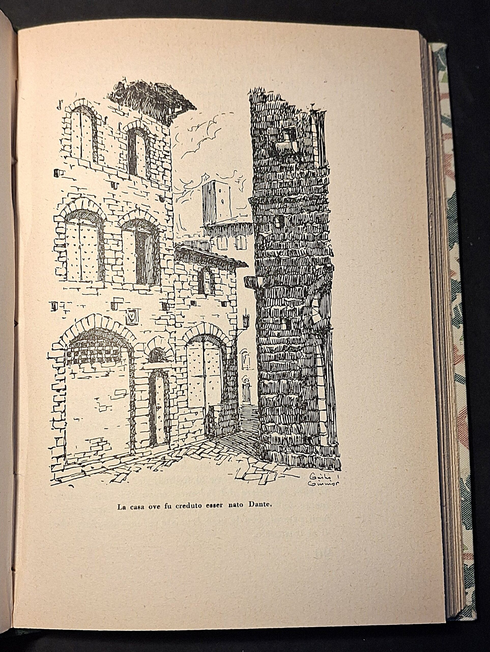 Le epigrafi dantesche di Firenze illustrate da Amerigo Parrini - Firenze, Giulio Giannini e Figlio Editori, 1928