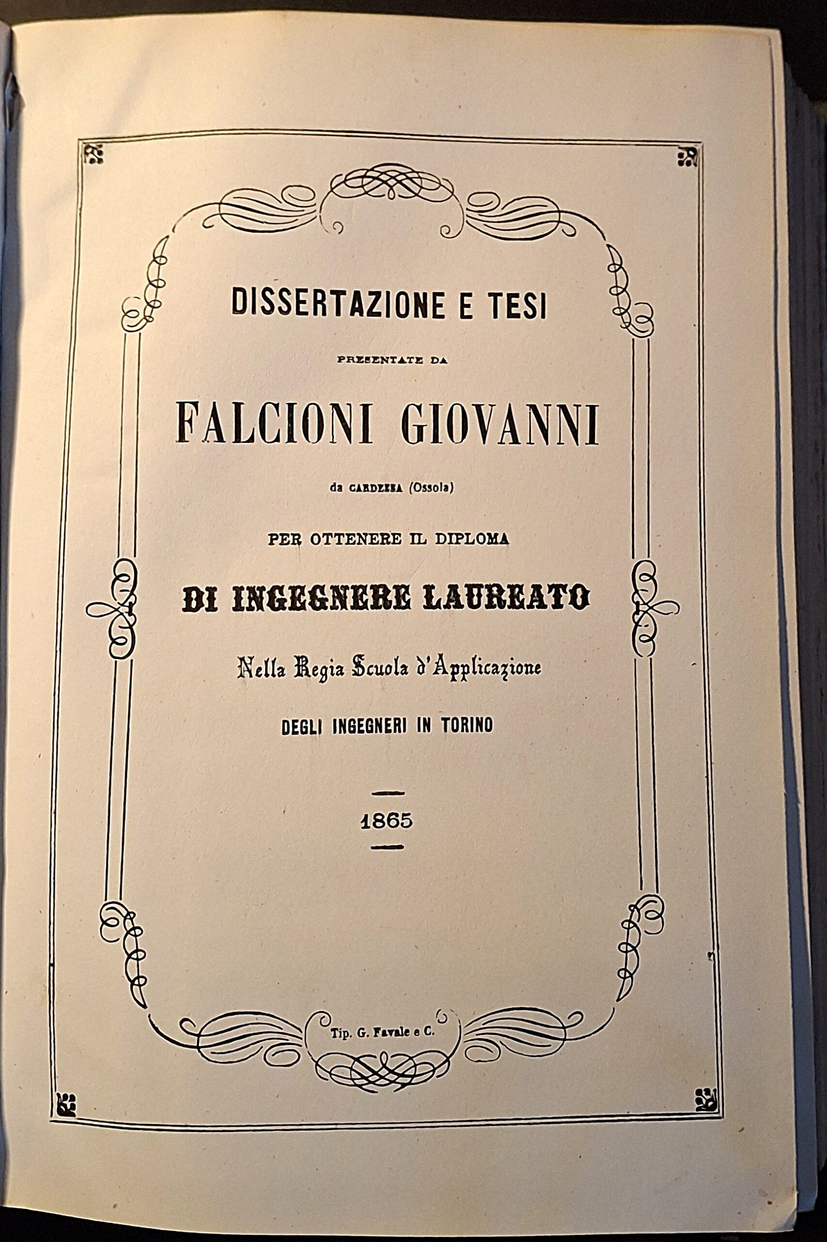 Le Dissertazioni (Tesi) della Regia Scuola d’Applicazione per gli Ingegneri in Torino (1864–1876) - immagine 4
