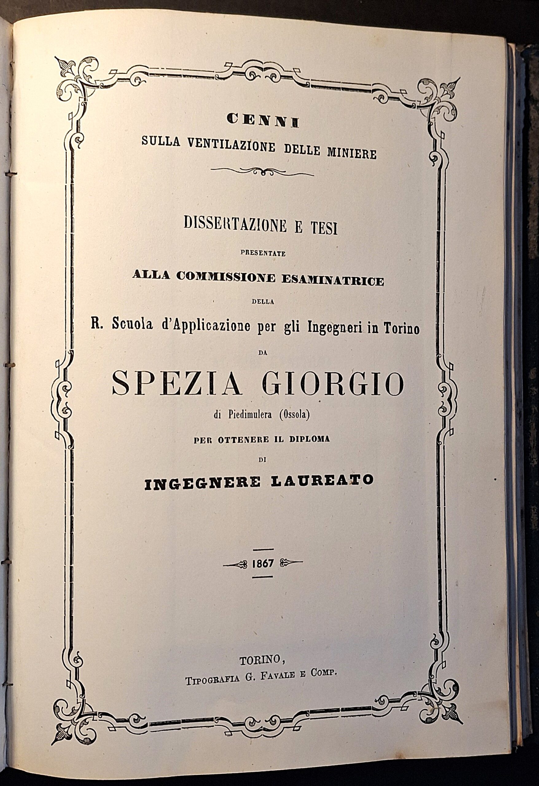 Le Dissertazioni (Tesi) della Regia Scuola d’Applicazione per gli Ingegneri in Torino (1864–1876) - immagine 11